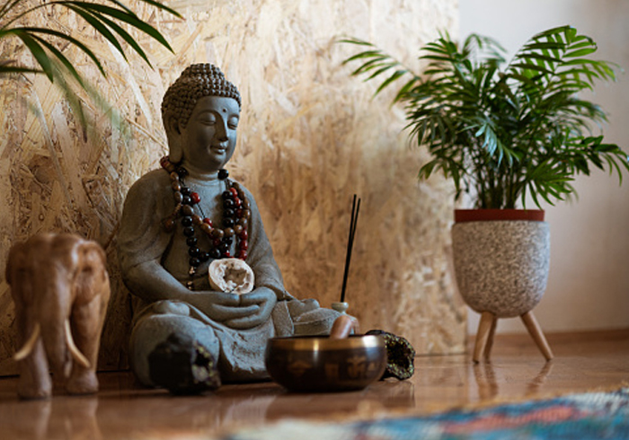 7 best ideas to decorate your room with Buddha statues, arts and crafts